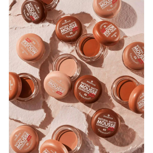 essence - Base de maquiagem Mousse Natural Matte Mousse - 01