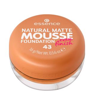 essence - Base de maquiagem Mousse Natural Matte Mousse - 43