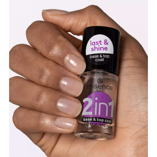 essence - Base de unhas e top coat 2 em 1