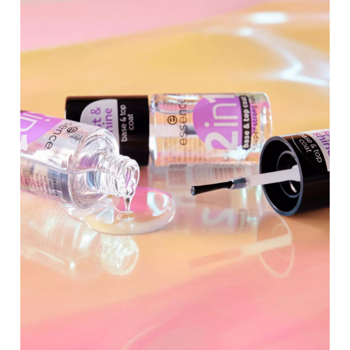 essence - Base de unhas e top coat 2 em 1