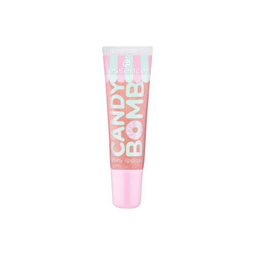 essence - Brilho labial Candy Bomb - 01: Cotton Candy