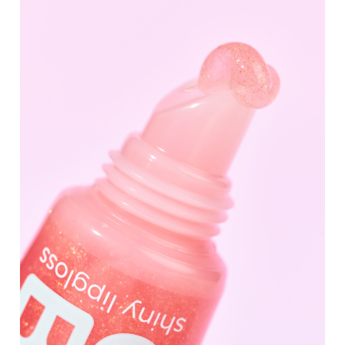 essence - Brilho labial Candy Bomb - 01: Cotton Candy