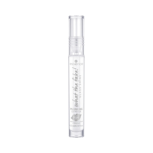 essence - Brilho labial volumizante Glass Shine What The Fake! - 01: Oh So Glassy