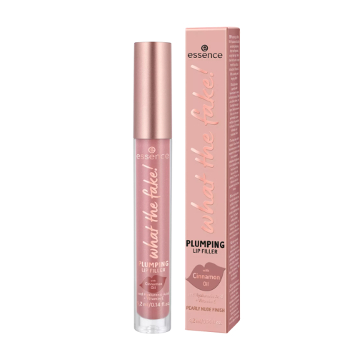 essence - Brilho labial volumizador What The Fake! - 02: oh my nude!