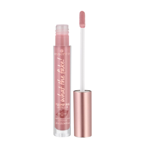 essence - Brilho labial volumizador What The Fake! - 02: oh my nude!