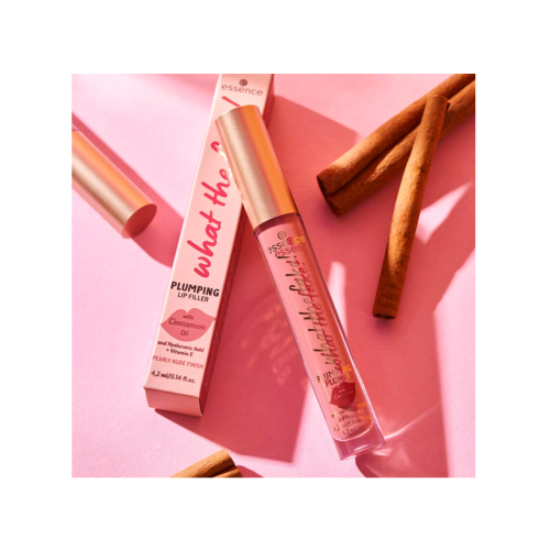 essence - Brilho labial volumizador What The Fake! - 02: oh my nude!