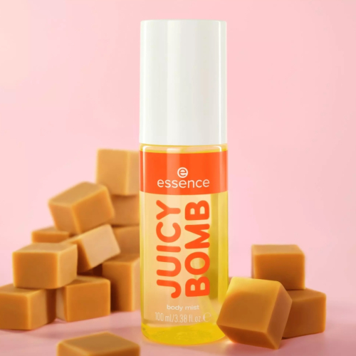 essence - Body Mist Juicy Bomb - 102: Caramel Cloud