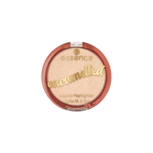essence - *Caramelted* - Iluminador em pó Bouncy - 01: Sweet 'n Bouncy