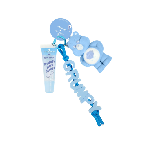 essence - *Care Bears* - Brilho labial com chaveiro - 01: Grumpy But Sweet