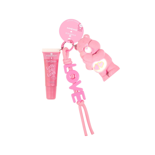 essence - *Care Bears* - Brilho labial com chaveiro - 02: Lots Of Love
