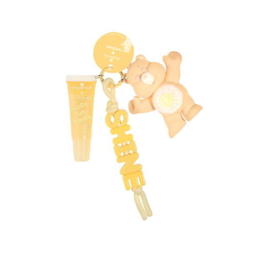 essence - *Care Bears* - Brilho labial com chaveiro - 03: More Fun, Please