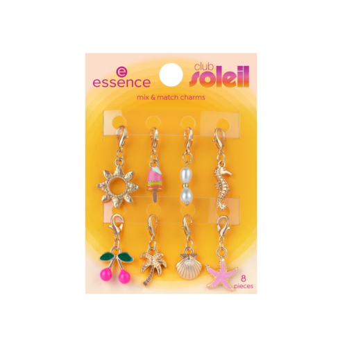 essence - *Club Soleil* - Conjunto de 8 charms Mix & Match