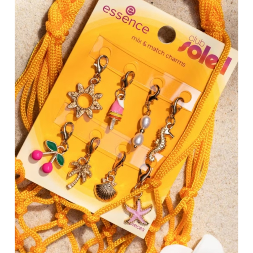 essence - *Club Soleil* - Conjunto de 8 charms Mix & Match