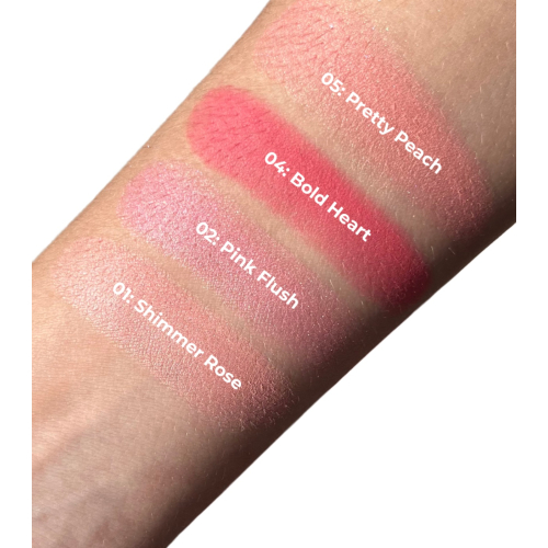 essence - Powder Blush Pure Nude - 01: Shimmery Rose