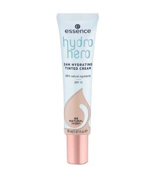 essence - Hidratante com cor Hydro Hero 24h - 05: Natural Ivory