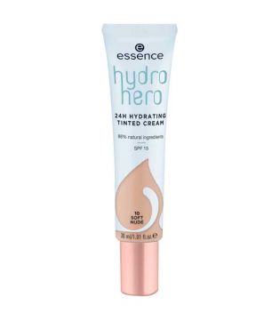 essence - Hidratante com cor Hydro Hero 24h - 10: Soft Nude