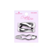 essence - *Crystal Crush* - Duo de Scrunchie e Presilha de Cabelo