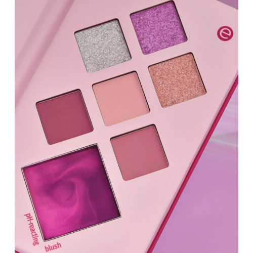 essence - *Crystal Crush* - Paleta de sombras para olhos e rosto
