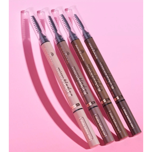 essence - Delineador de Sobrancelhas Microblanding - 03: Neutral Brown