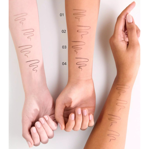 essence - Delineador de Sobrancelhas Microblanding - 04: Dark Brown