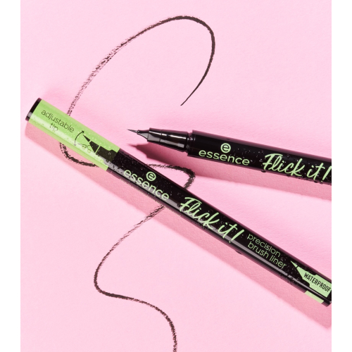 essence - Delineador de olhos Flick It! Waterproof