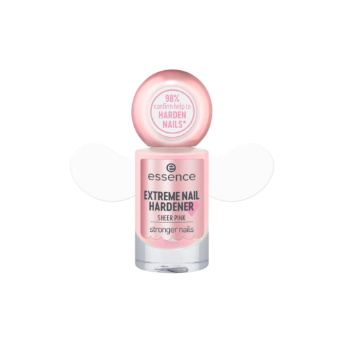 essence - Endurecedor de unhas Extreme Nail Hardener - Sheer Pink