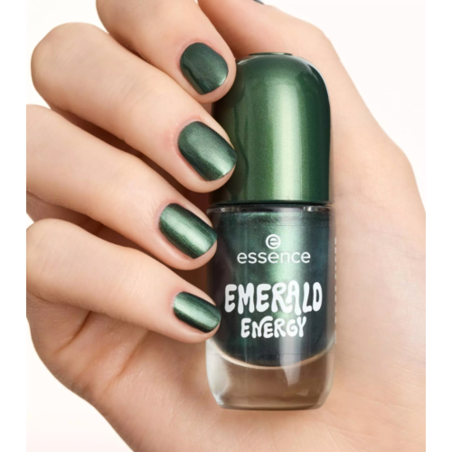 essence - Esmalte Gel Nail Colour - 13: Emerald Energy