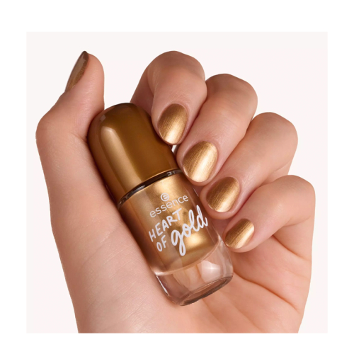 essence - Esmalte Gel Nail Colour - 62: HEART OF gold