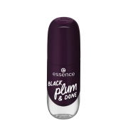 essence - Esmalte Gel Nail Colour - 84: Black Plum & Done