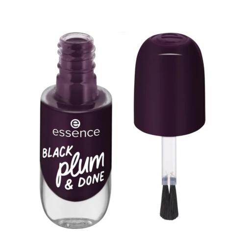essence - Esmalte Gel Nail Colour - 84: Black Plum & Done
