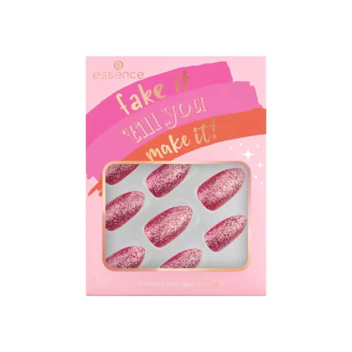 essence - *Fake it \'till you make it* - Unhas postiças - 02: Glitter Is The New Black