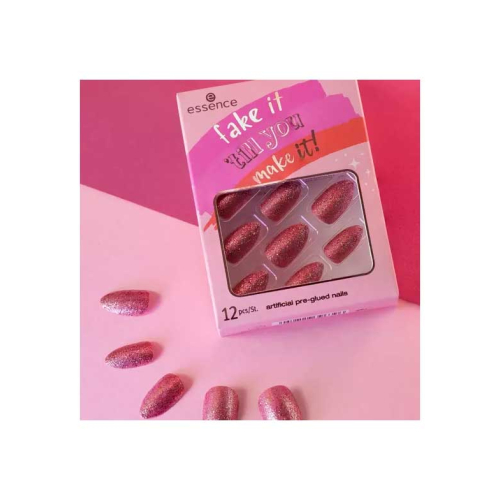 essence - *Fake it \'till you make it* - Unhas postiças - 02: Glitter Is The New Black