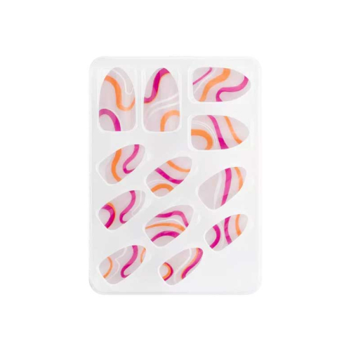 essence - *Fake it \'till you make it* - Unhas postiças - 03: Get Your Swirls On
