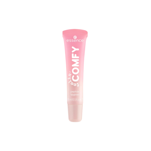 essence - *Feelin' Comfy* - Brilho Labial Peptídico - 01: Strawberry Self-love