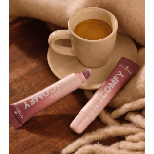essence - *Feelin' Comfy* - Brilho Labial Peptídico - 02: Cinnamon Cuddles