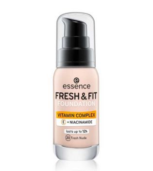 essence - Base Fresh & Fit Vitamin Complex - 20: Fresh Nude