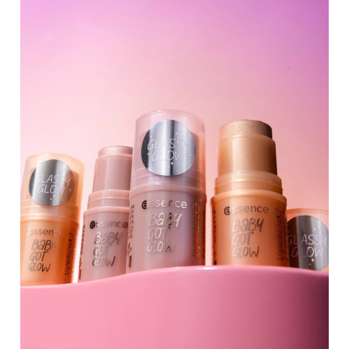 essence - Iluminador em stick Baby got glow - 20: Rosy Glaze