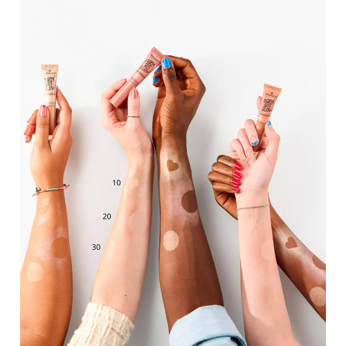 essence - Marcador líquido Baby Got Glow - 30: Breezy Bronze