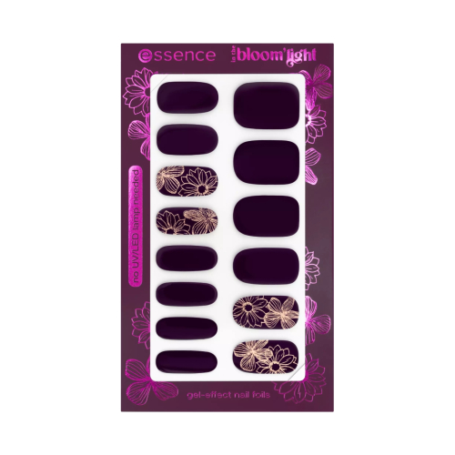 essence - *In the Bloom´Light* - Folhas de unhas com efeito gel - Moonflowers Are My Favorite