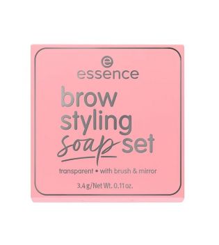essence - Sabonete para sobrancelhas Brow Styling Soap Set