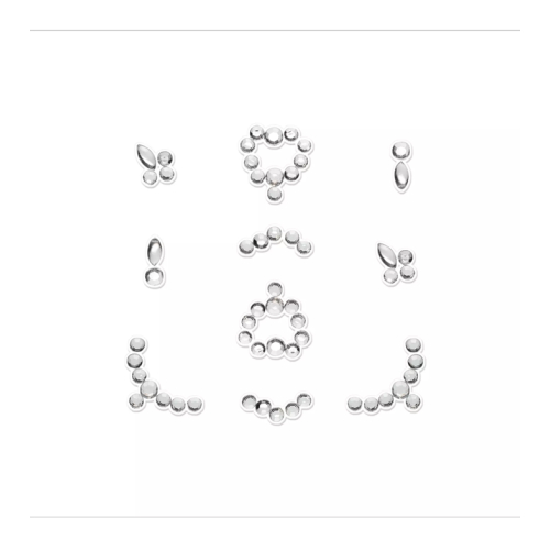 essence - Joias adesivas para unhas 3D - 02: Mirror Universe