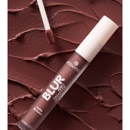 essence - Batom matte com acabamento esfumado BLUR soufflé - 01: Deep Scroll