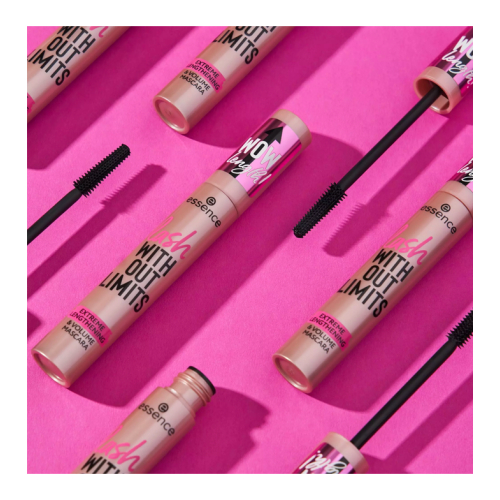 essence - Rímel Without Limits Extreme Lengthening & Volume - 01: Black