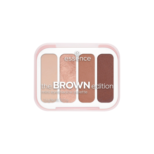 essence - Mini paleta de sombras de olhos the BROWN edition