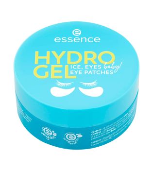 essence - Adesivos para contorno de olhos Hydro Gel Ice Eyes Baby! - 30 pares