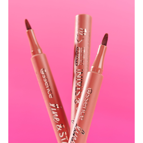 essence - Perfilador de lábios Line & Stain! - 02: Must Have Brown
