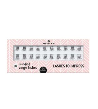 essence - cílios único Lashes to Impress - 07: Bundle single lashes