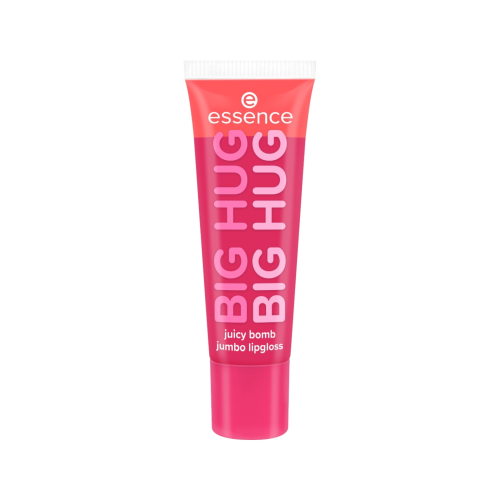 essence - *Say it with Juicy* - Brilho Labial Juicy Bomb XL Big Hug - 01: Poppin' Pomegranate