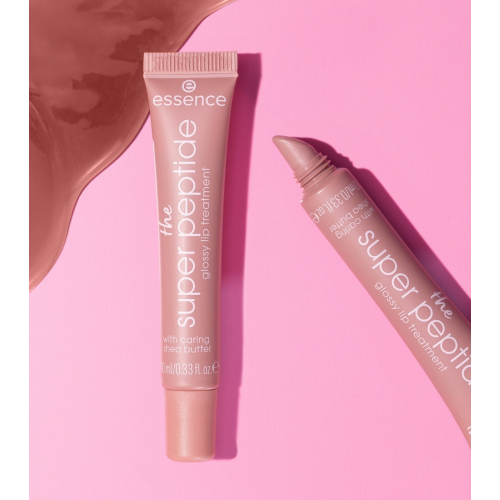 essence - Conjunto de Bálsamo Labial + Acessórios The Super Peptide - 01: All Toffee'd Up!