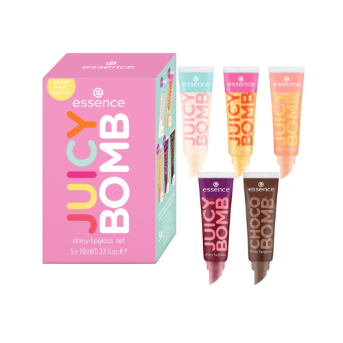 essence - Conjunto de brilhos labiais Juicy Bomb - Sweet treats